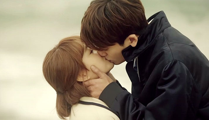 Hình ảnh hôn môi đẹp trong phim Hàn Quốc