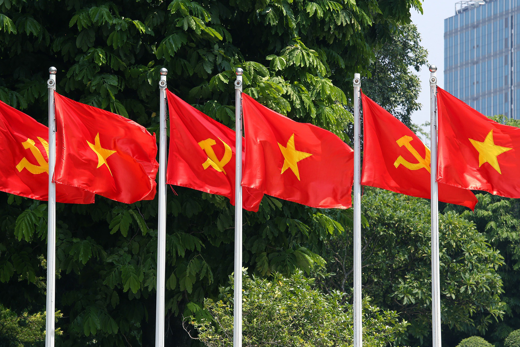 Hình ảnh cờ đỏ sao vàng mừng ngày Quốc Khánh