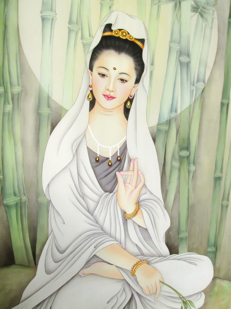 Hình nền Phật bà quan tiền âm đẹp