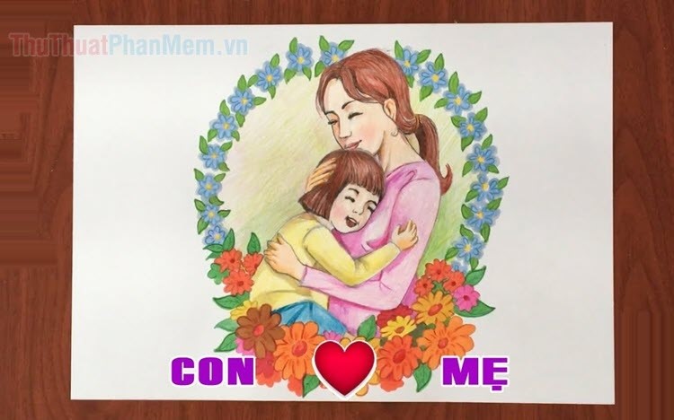 Bé gái 4 tuổi vẽ tranh tặng mẹ thành quả fail lòi toàn tập nghe lý  giải đến mẹ cũng phải ngượng chín mặt  Netizen  Việt Giải Trí