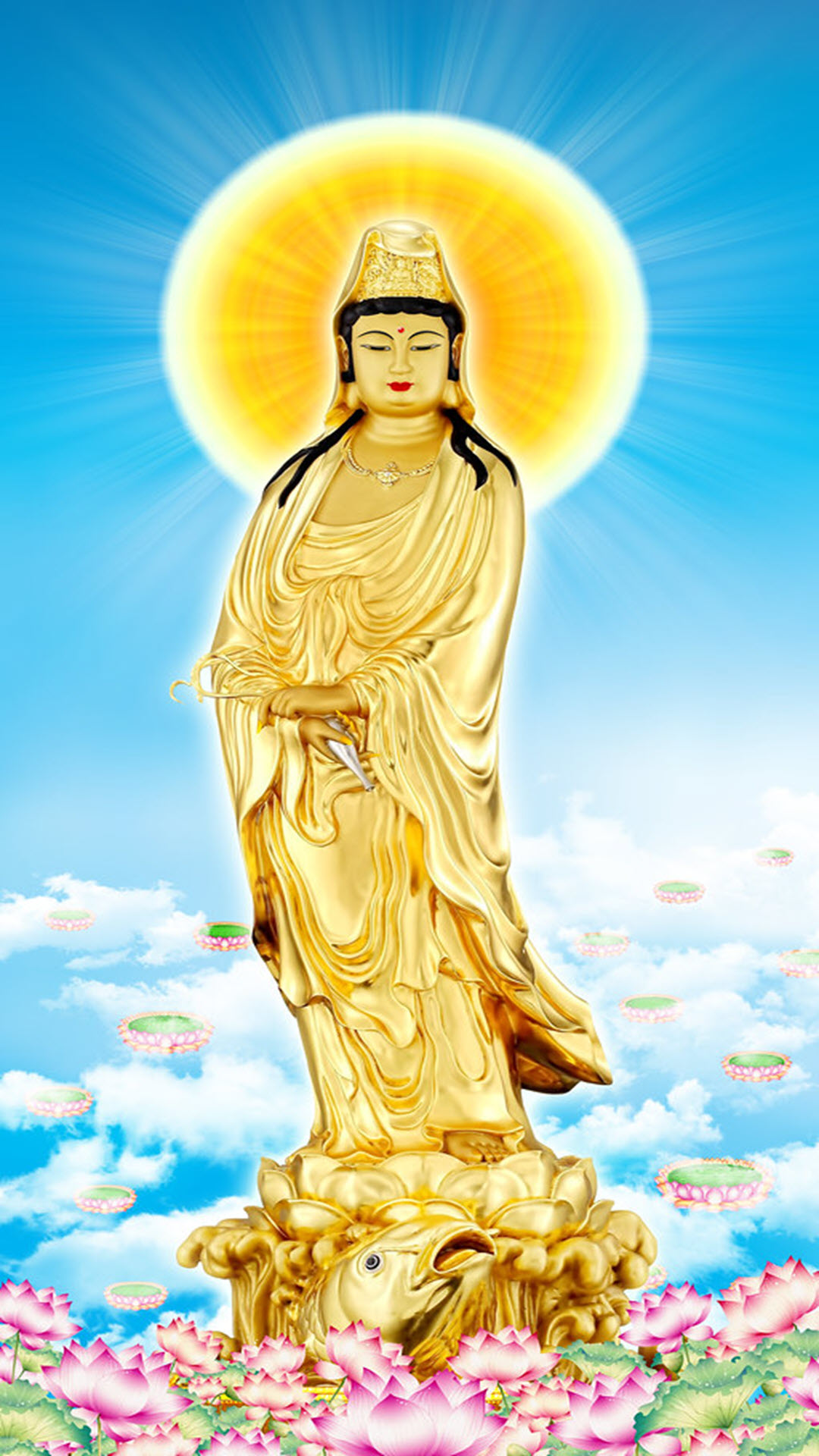 Phật bà quan tiền âm người yêu tát