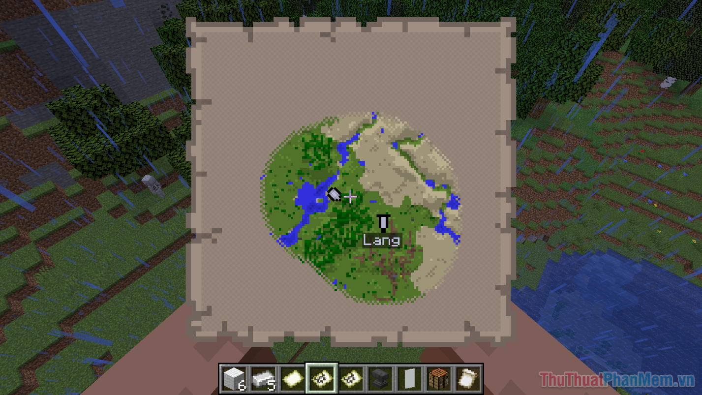 Cách tạo bản đồ trong Minecraft để tránh bị lạc