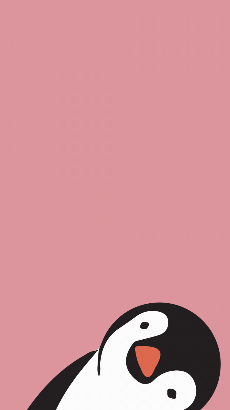 Hình hình họa chim cánh cụt chibi cute
