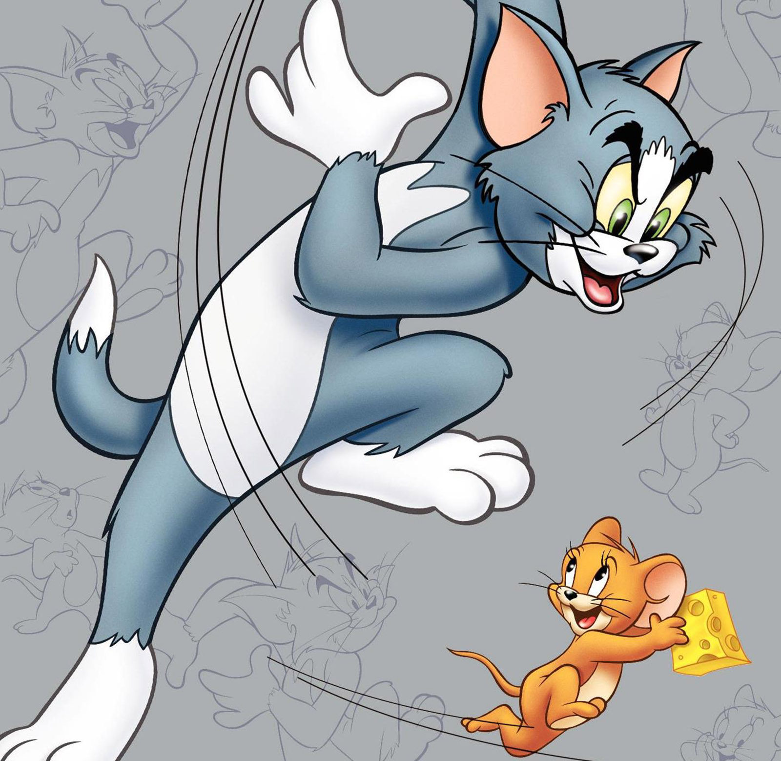 Ảnh nền Tom và Jerry mang đến điện thoại cảm ứng thông minh cute