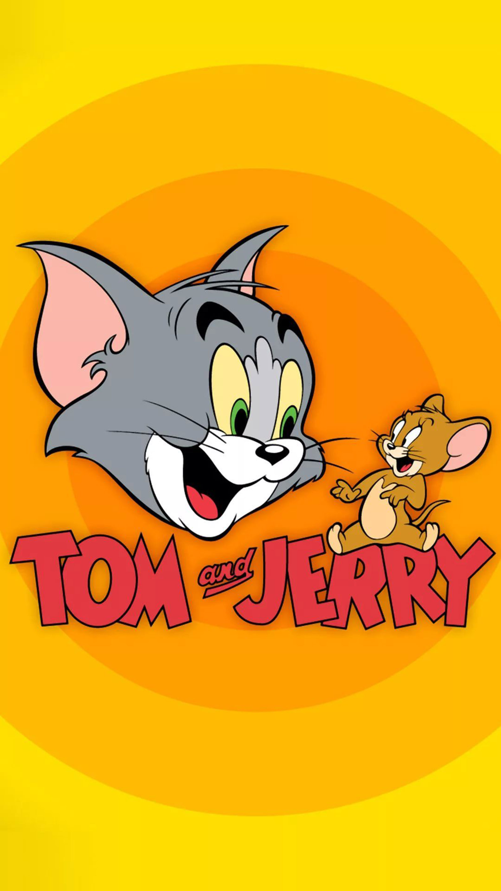 Ảnh nền Tom và Jerry đáng yêu cho điện thoại