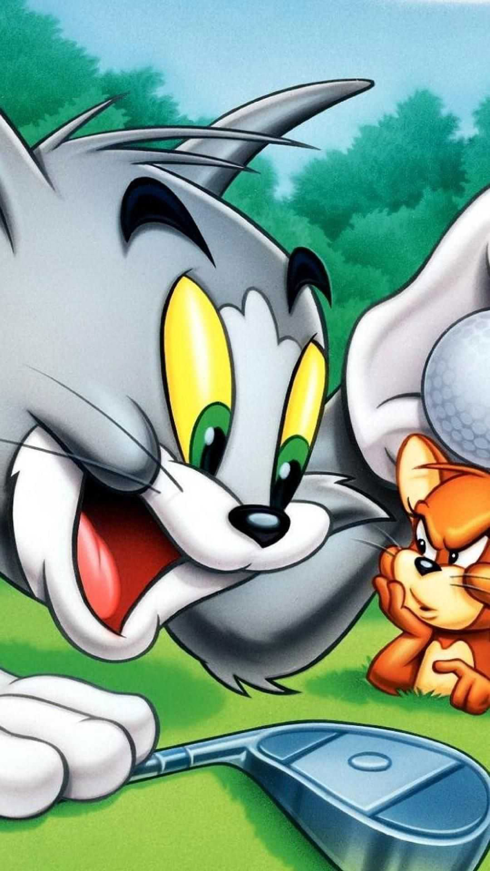 Ảnh nền Tom và Jerry HD mang đến năng lượng điện thoại