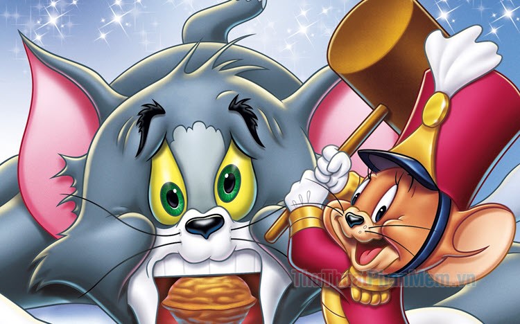 Hình hình họa Tom Và Jerry xinh đẹp, dễ thương và đáng yêu, cute nhất
