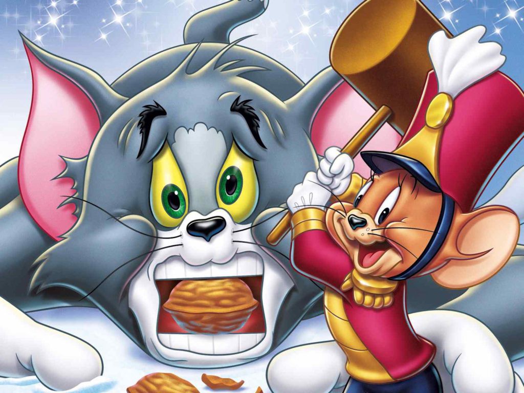 Hình nền hoạt hình Tom và Jerry siêu dễ thương