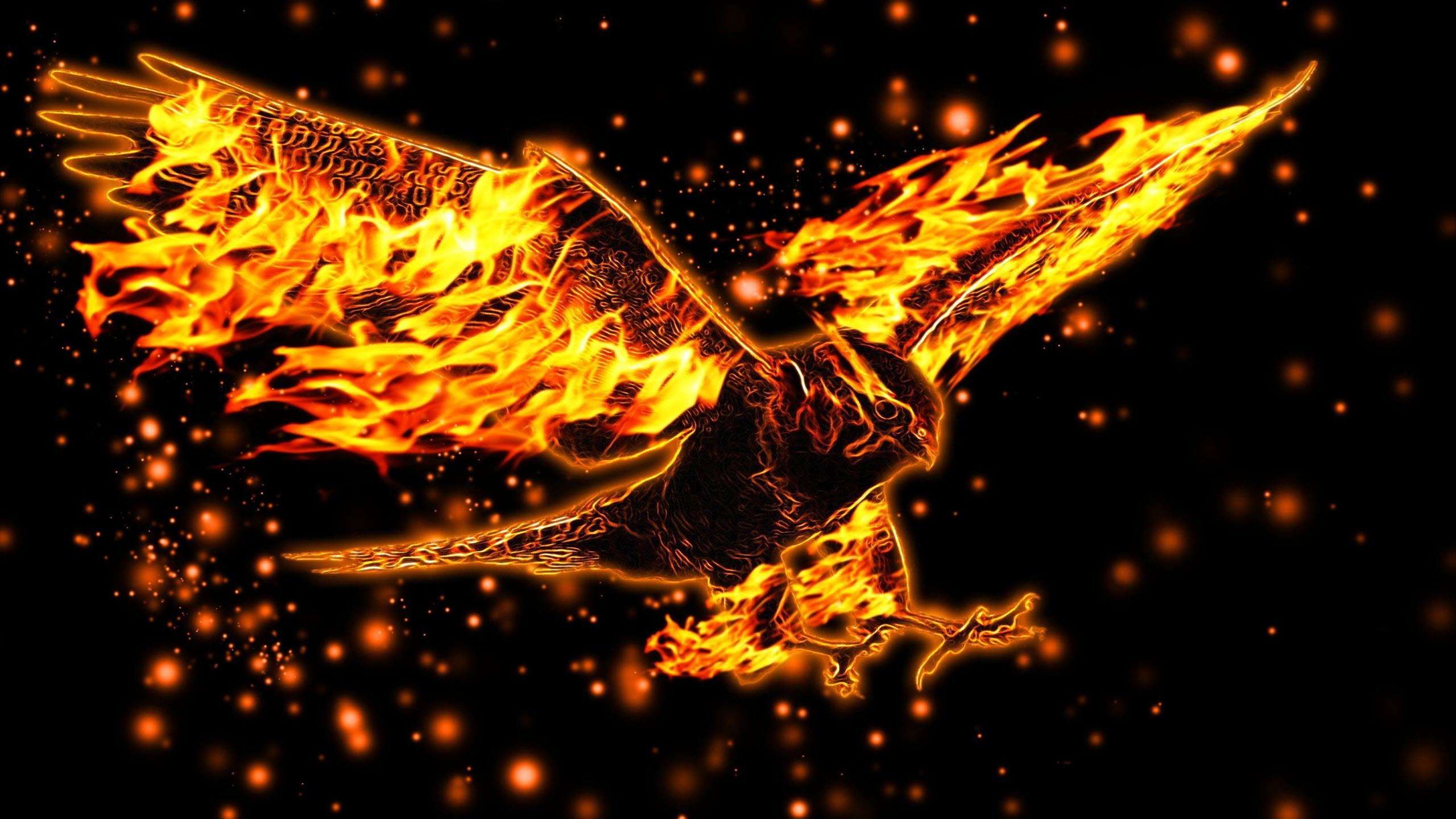 Hình ảnh Đại bàng lửa 3D