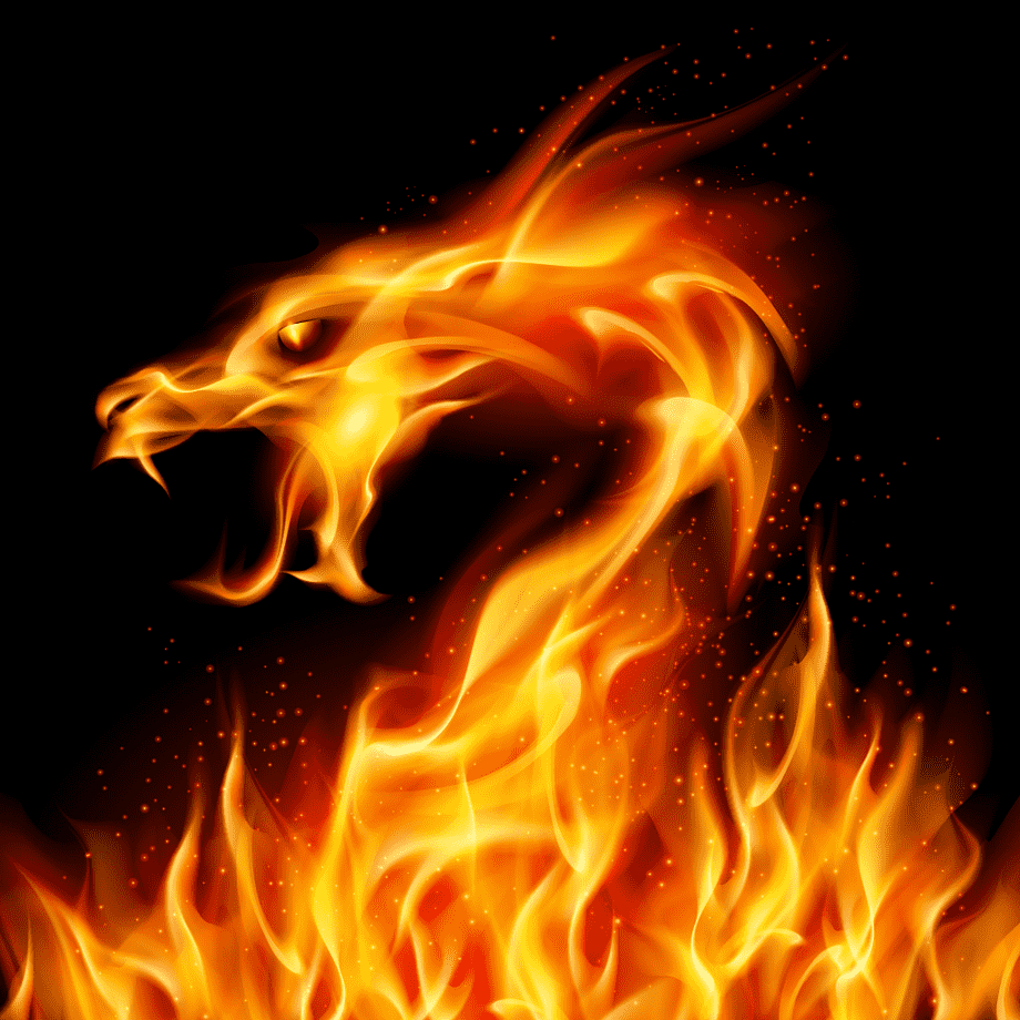 Hình ảnh rồng lửa