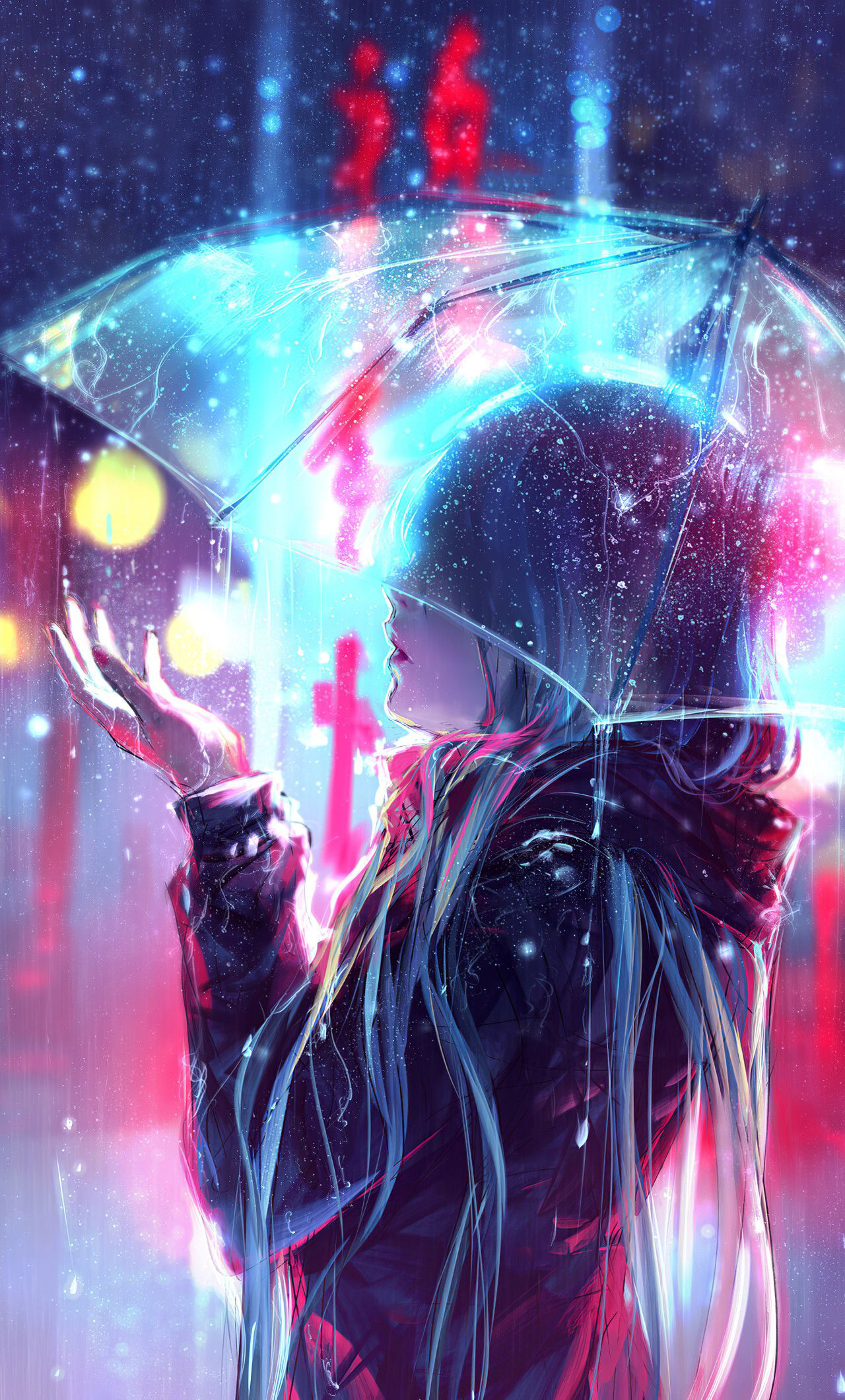 Tuyển tập ảnh mưa buồn Anime dễ thương vô cùng thơ mộng