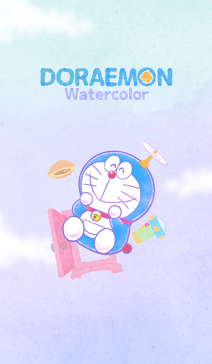Doraemon màu nước