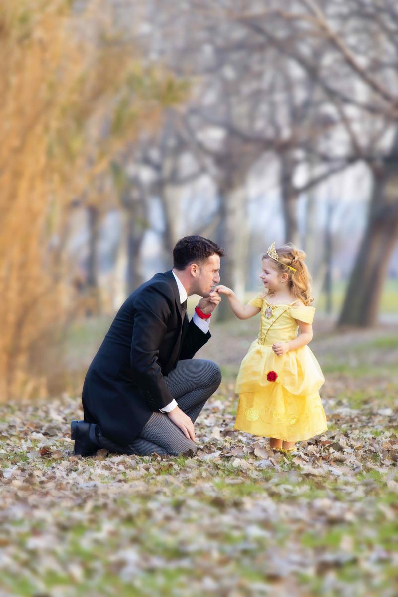 Hình ảnh bố và con gái lãng mạn đẹp nhất