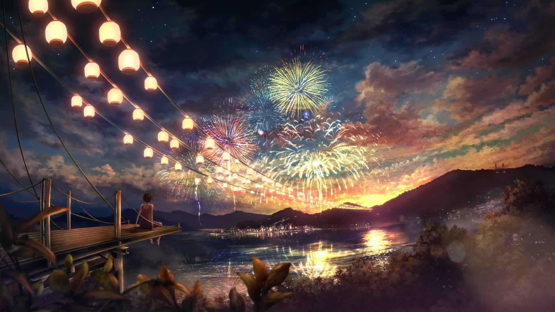 Hình ảnh phong cảnh anime tuyệt đẹp