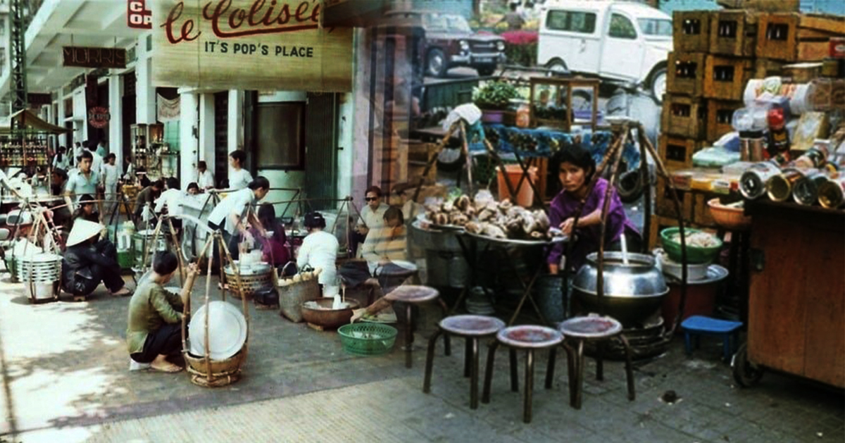 Hình ảnh ẩm thực Sài Gòn xưa