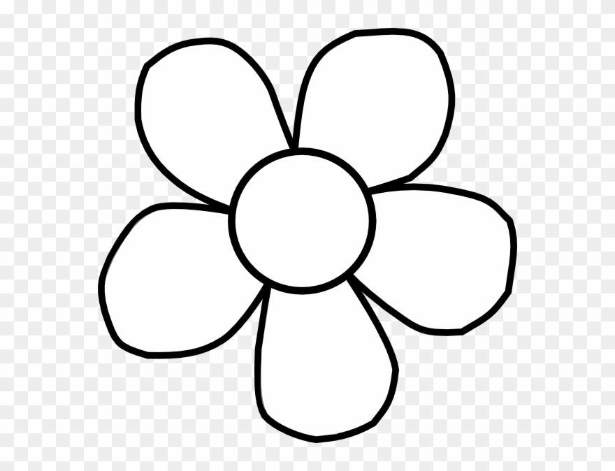 Vẽ một bông hoa 5 cánh cho trẻ em