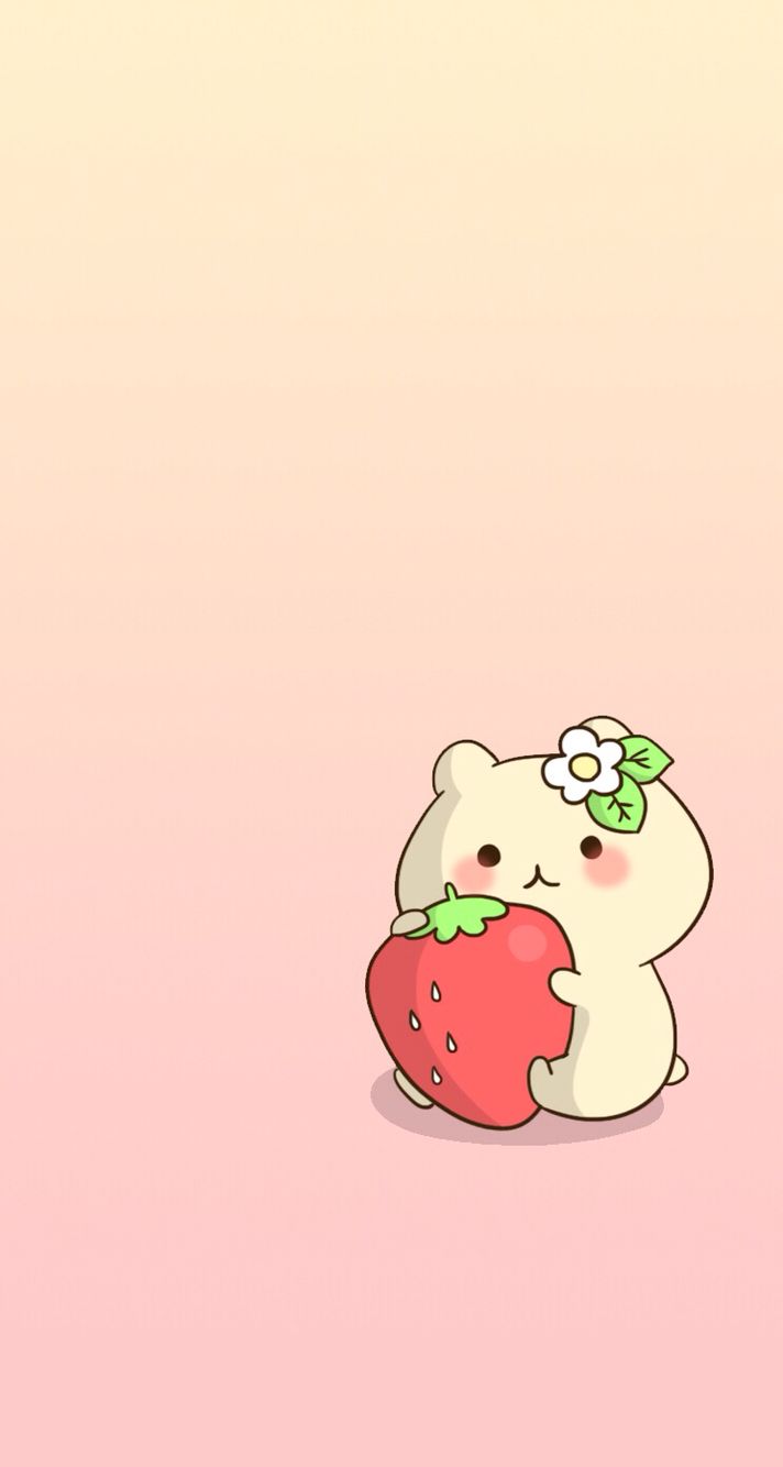 Kawaii cute strawberry wallpaper HD