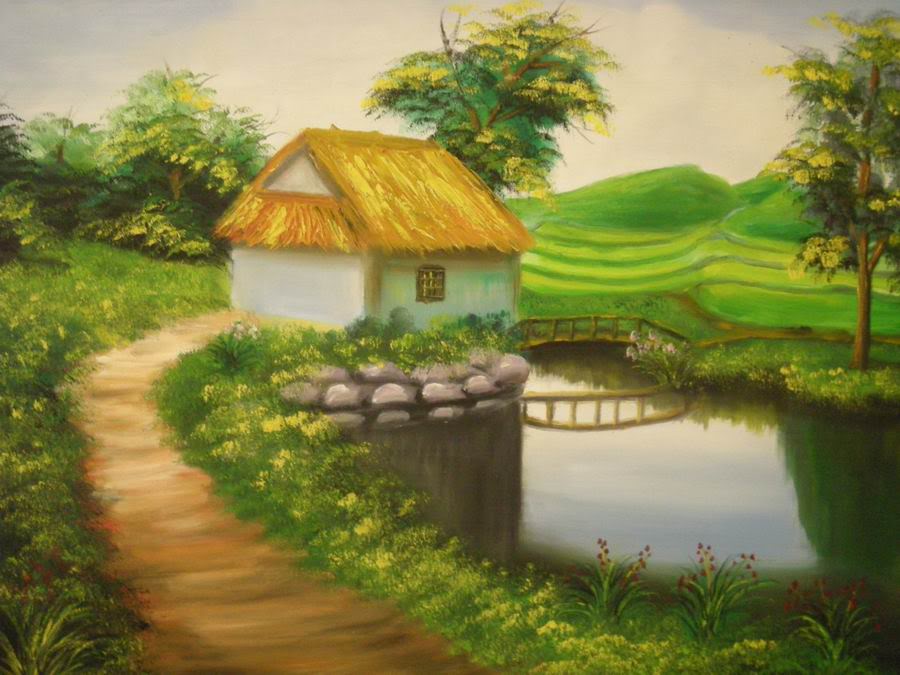 Trong bức tranh phong cảnh nông thôn Việt Nam thơ mộng