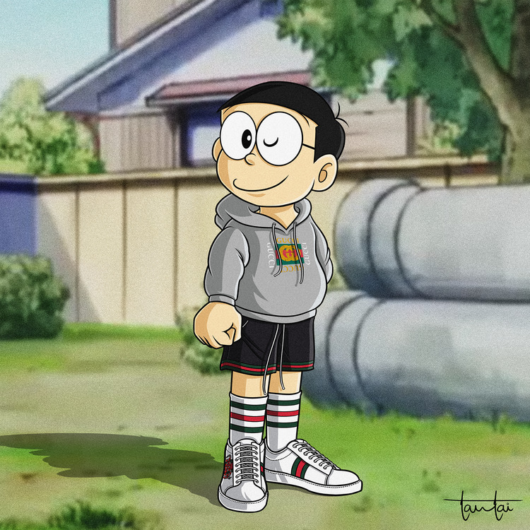 Ảnh Nobita đáng yêu và dễ thương unique cao