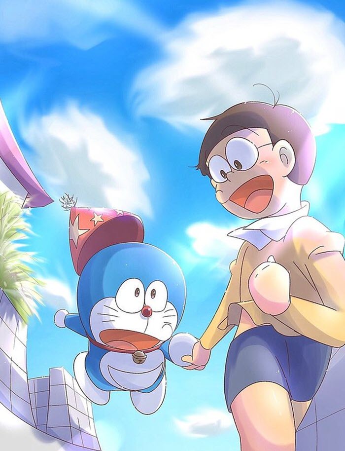 Hình ảnh Nobita cute, đáng yêu cực đẹp