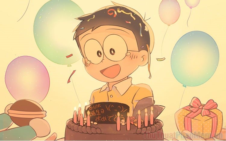 Hình hình họa Nobita xinh đẹp, đáng yêu và dễ thương cực kỳ đẹp