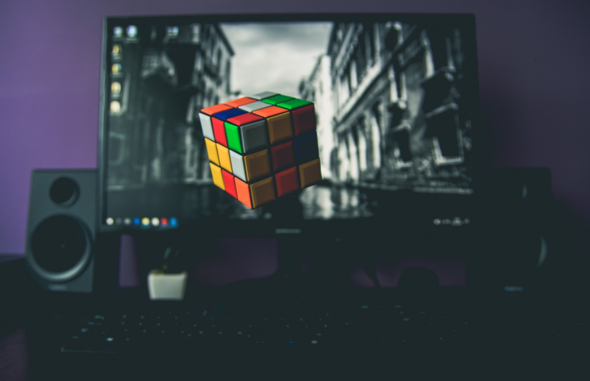 Hình ảnh Rubik 3x3 chất