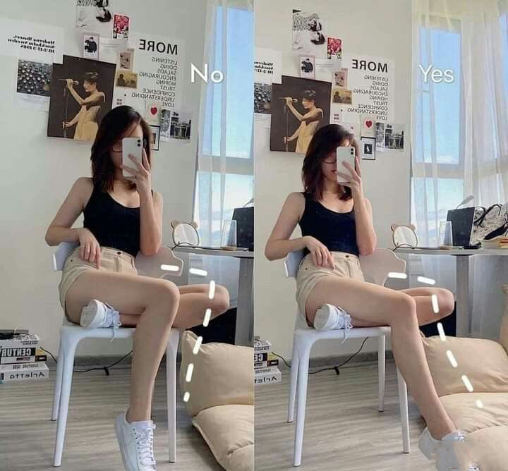 Cách tạo dáng chụp hình selfie trước gương