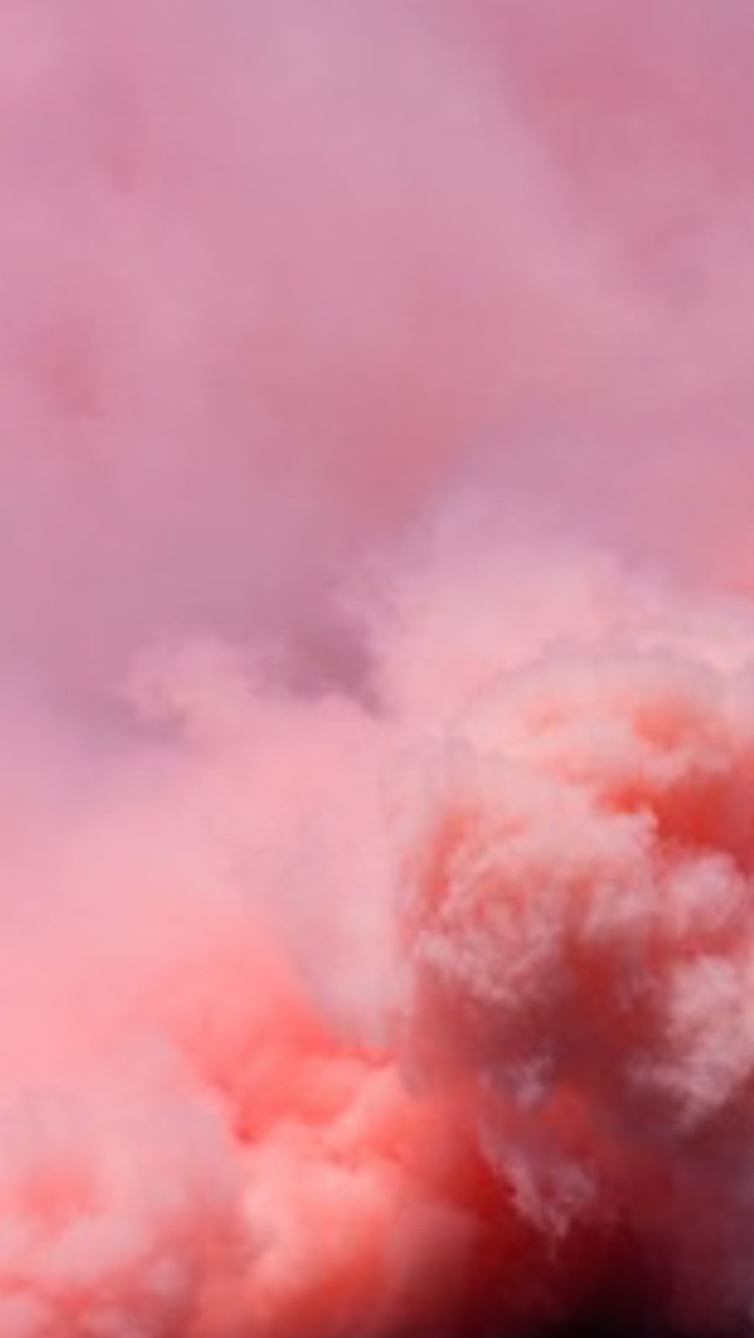 Hình nền đám mây màu hồng cam