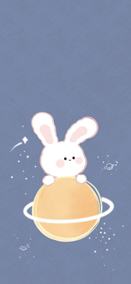 Hình vẽ thỏ chibi cute