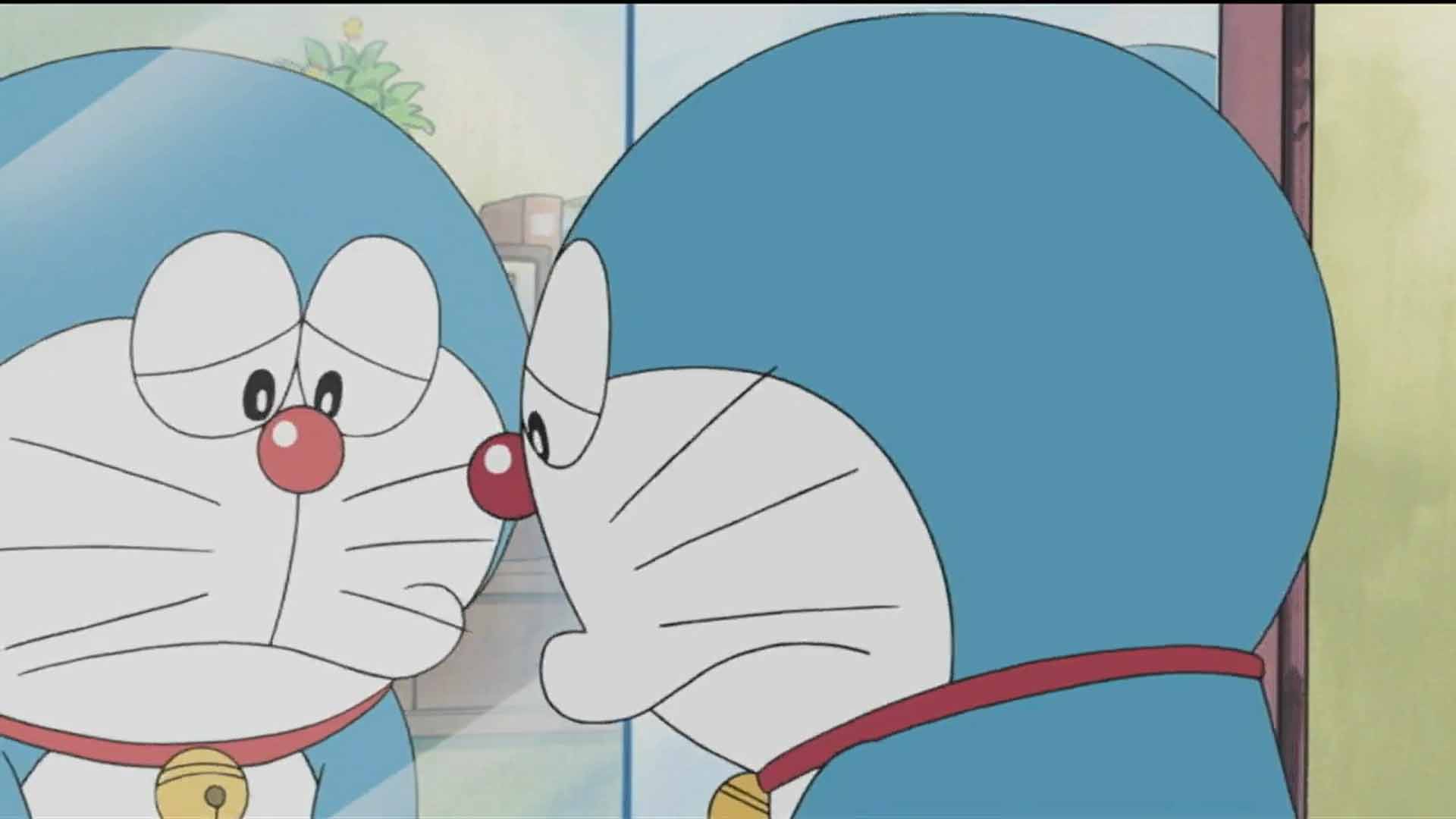 Ảnh Doraemon chán quá