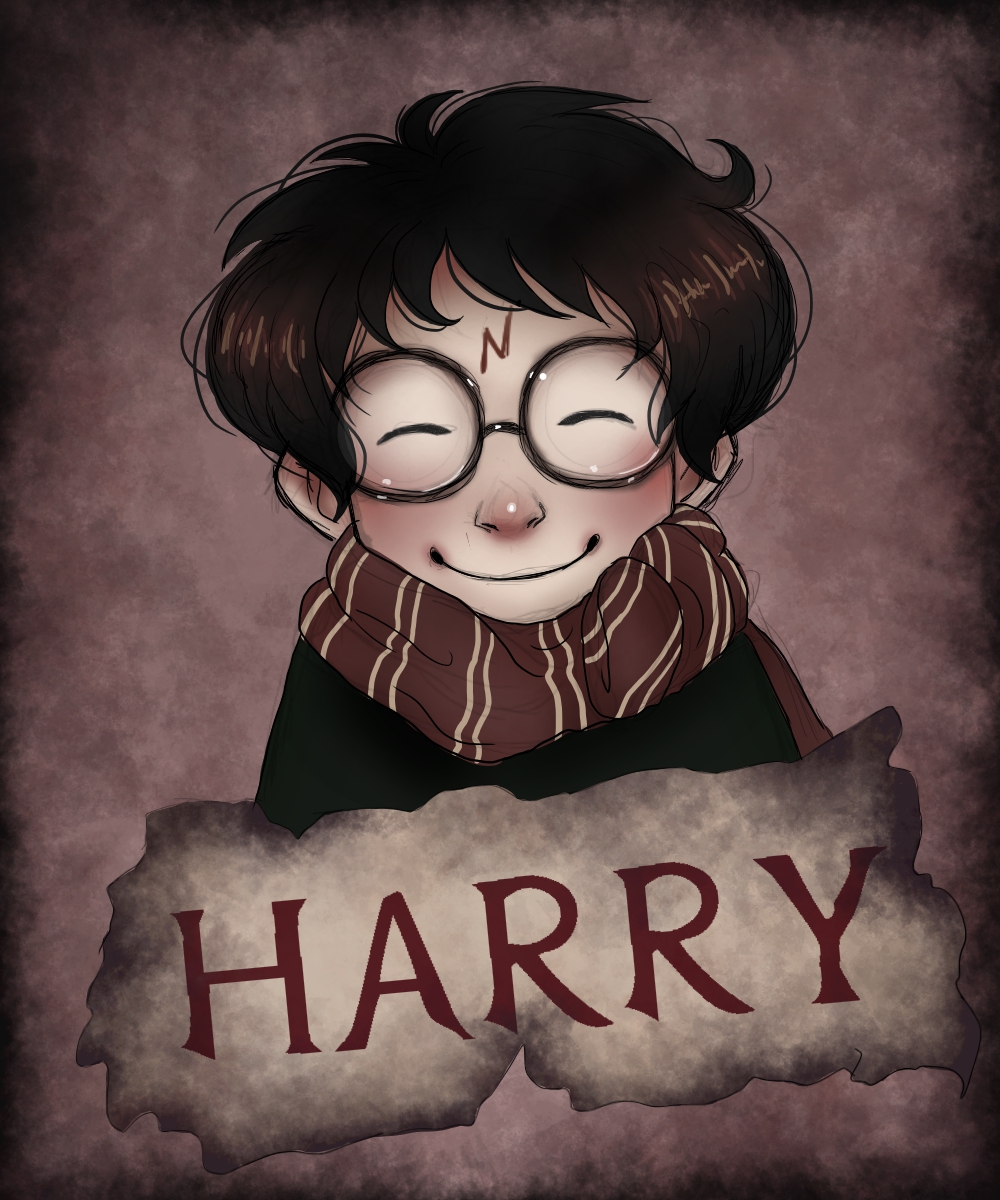Ảnh vẽ Harry Potter