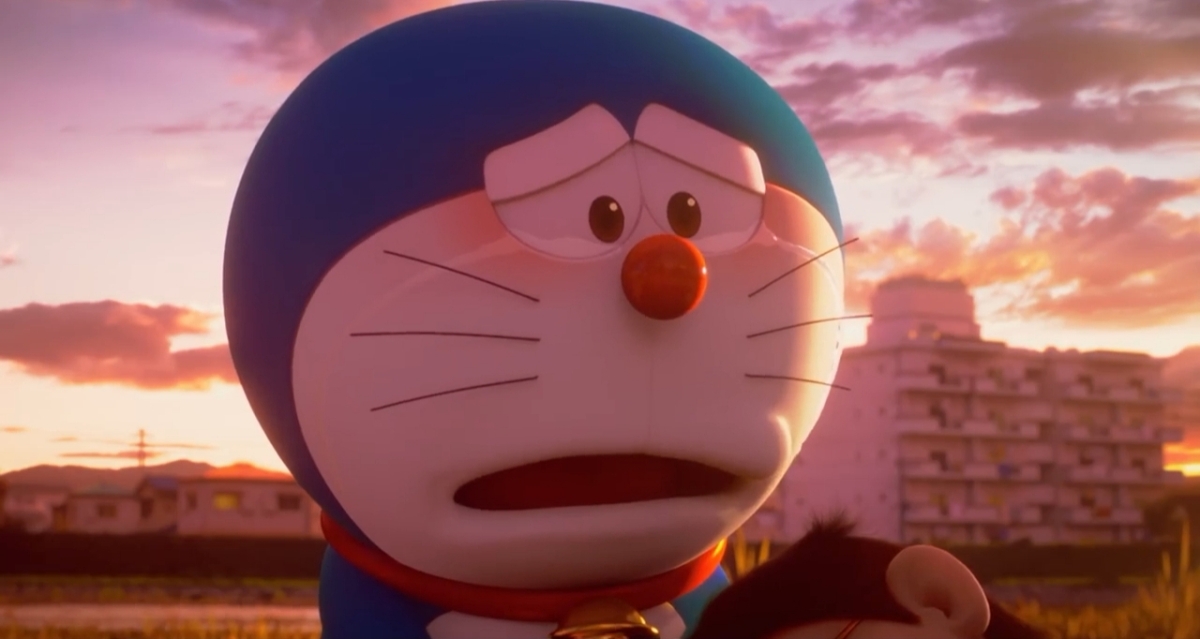 Hình ảnh Doraemon đang khóc tuyệt đẹp