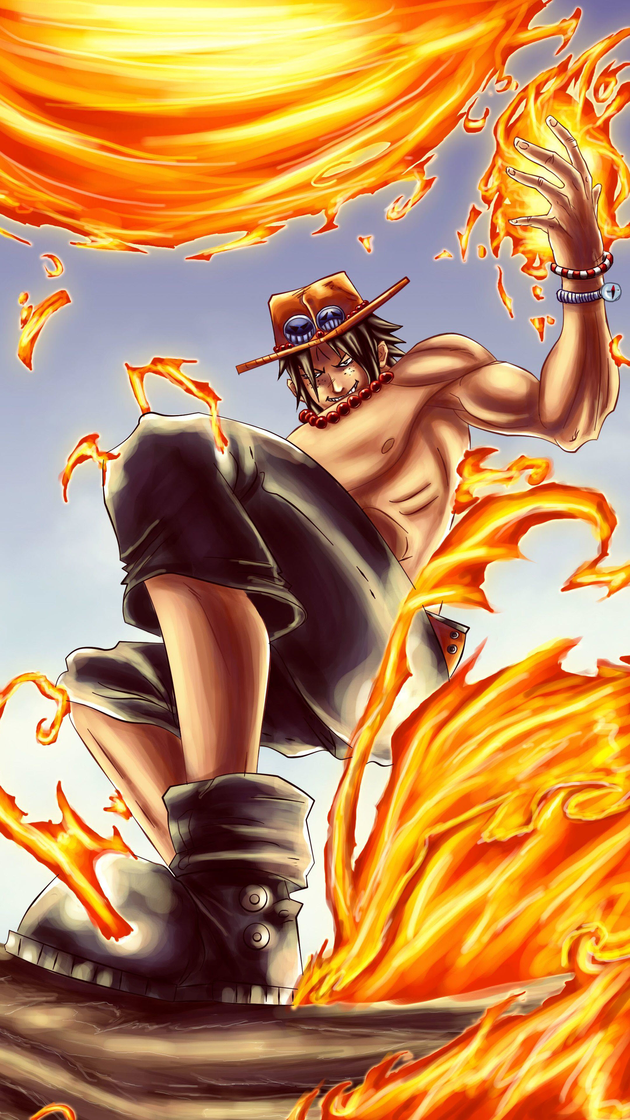 Hình Nền Ace Trong One Piece Tuyệt Đẹp