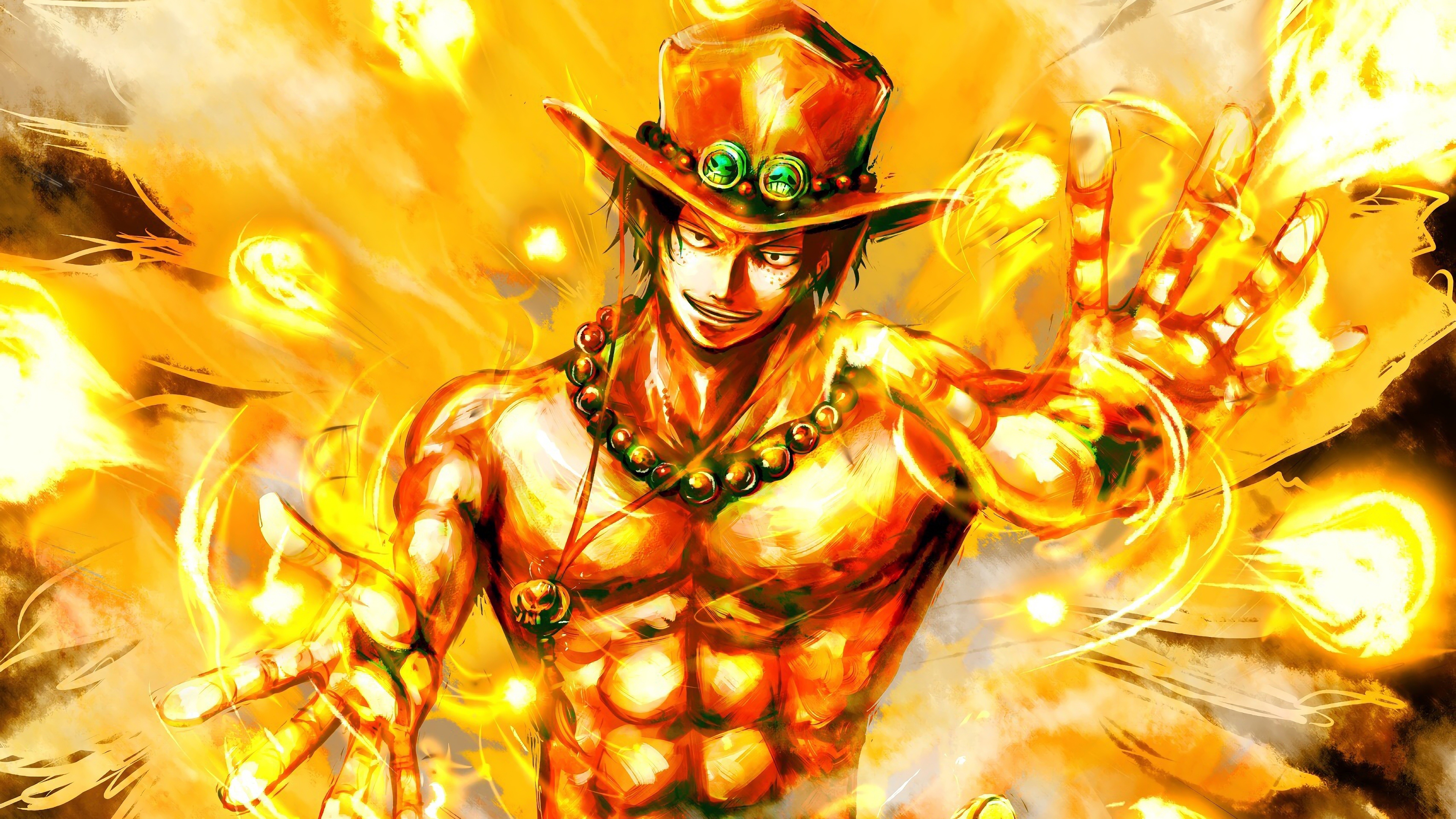Hình nền Ace One Piece 4K
