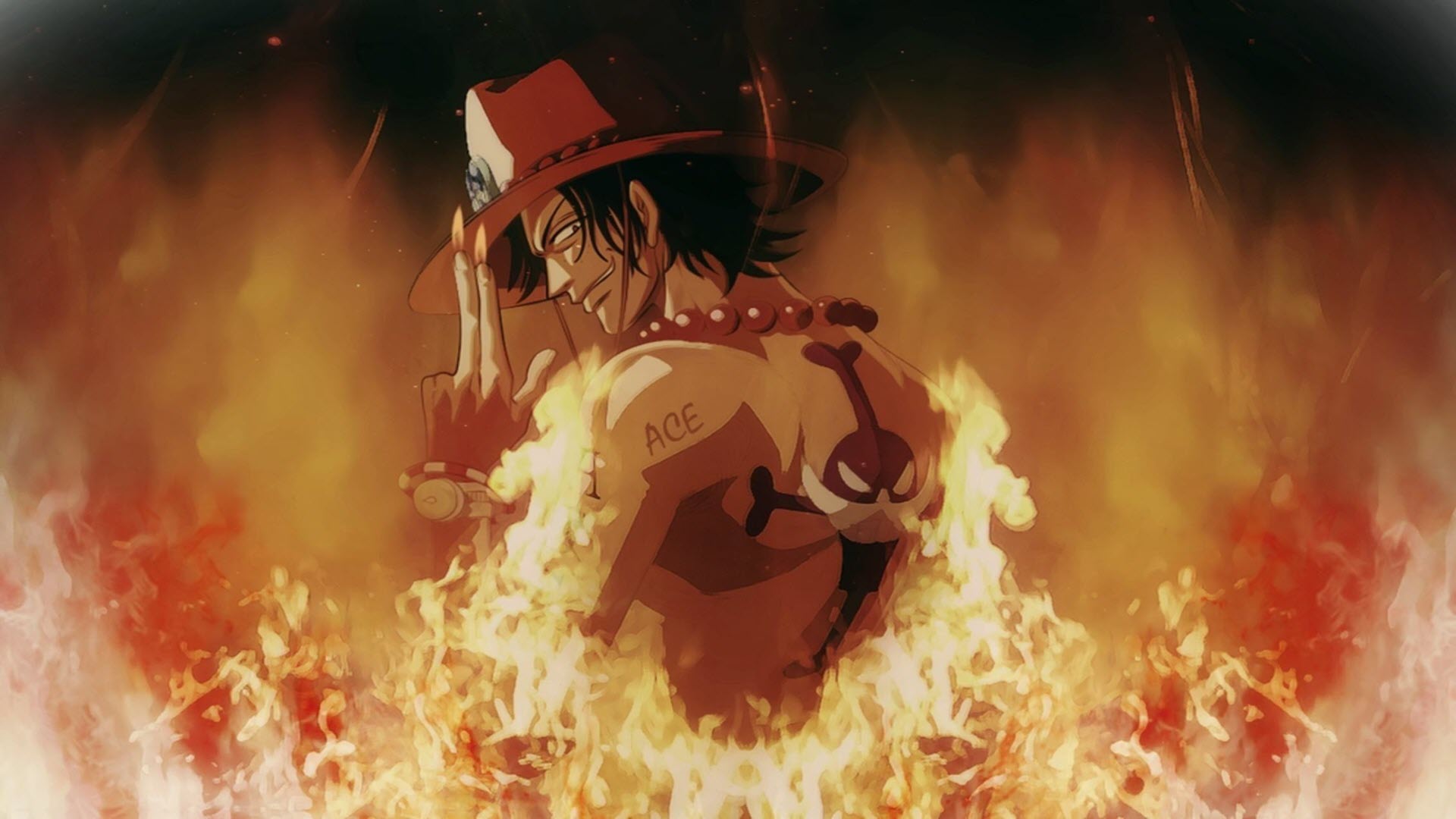 Hình nền Ace One Piece Full HD cho máy tính tuyệt đẹp