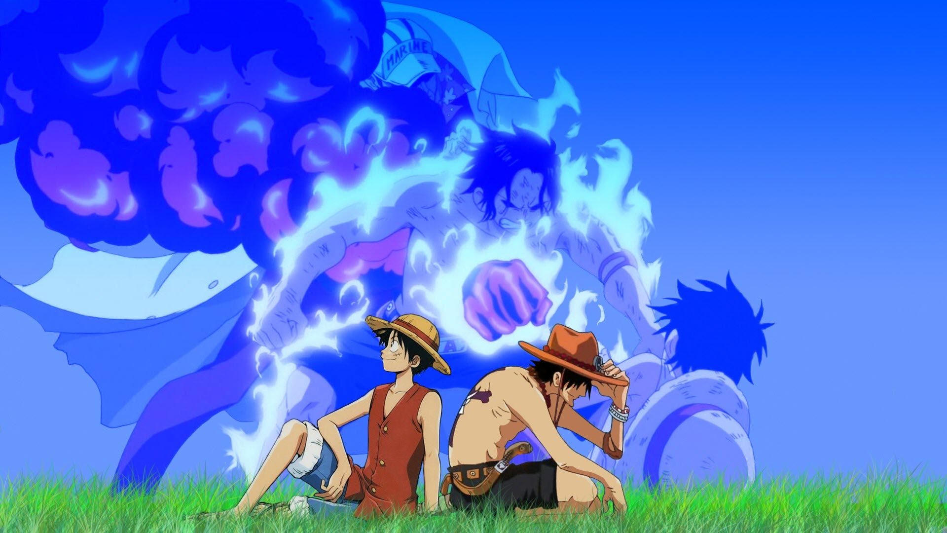 Hình nền Ace One Piece Full HD tuyệt đẹp cho máy tính