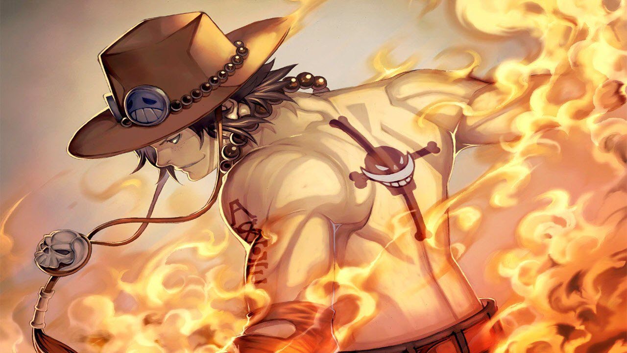Hình nền Ace trong One Piece HD đẹp