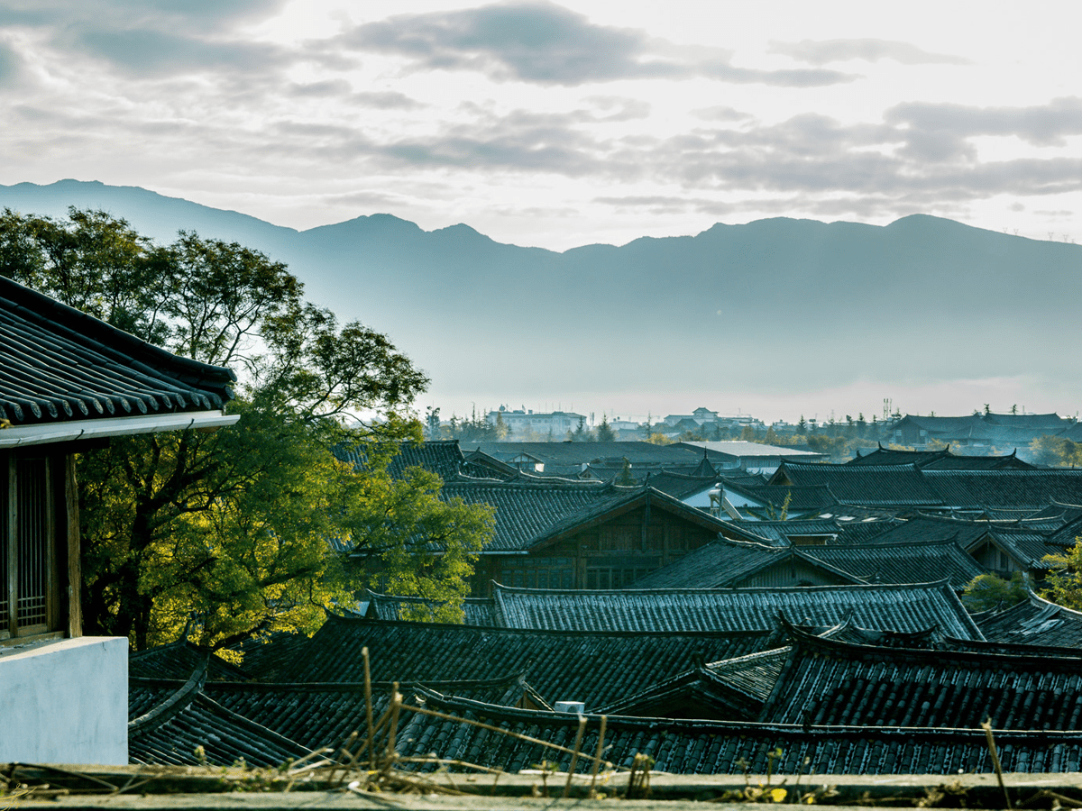 Phong cảnh Trung Quốc cổ đại đẹp buồn