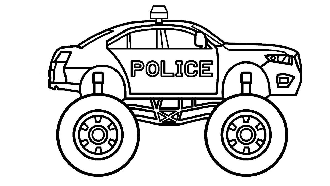 Trang màu xe cảnh sát