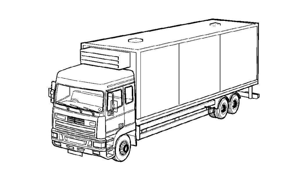 vẽ xe container  Hướng dẫn bé vẽ và tô màu xe ô tô  YouTube