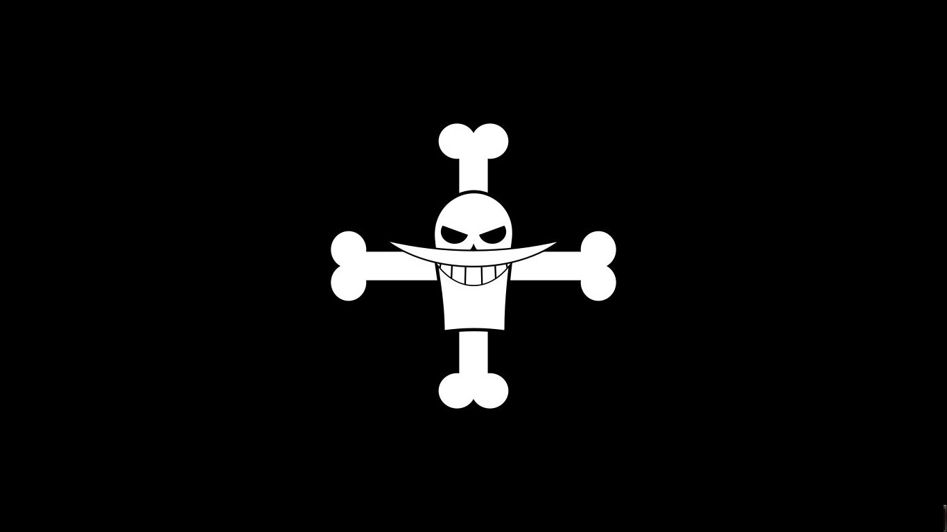 Hình nền logo Râu Trắng One Piece