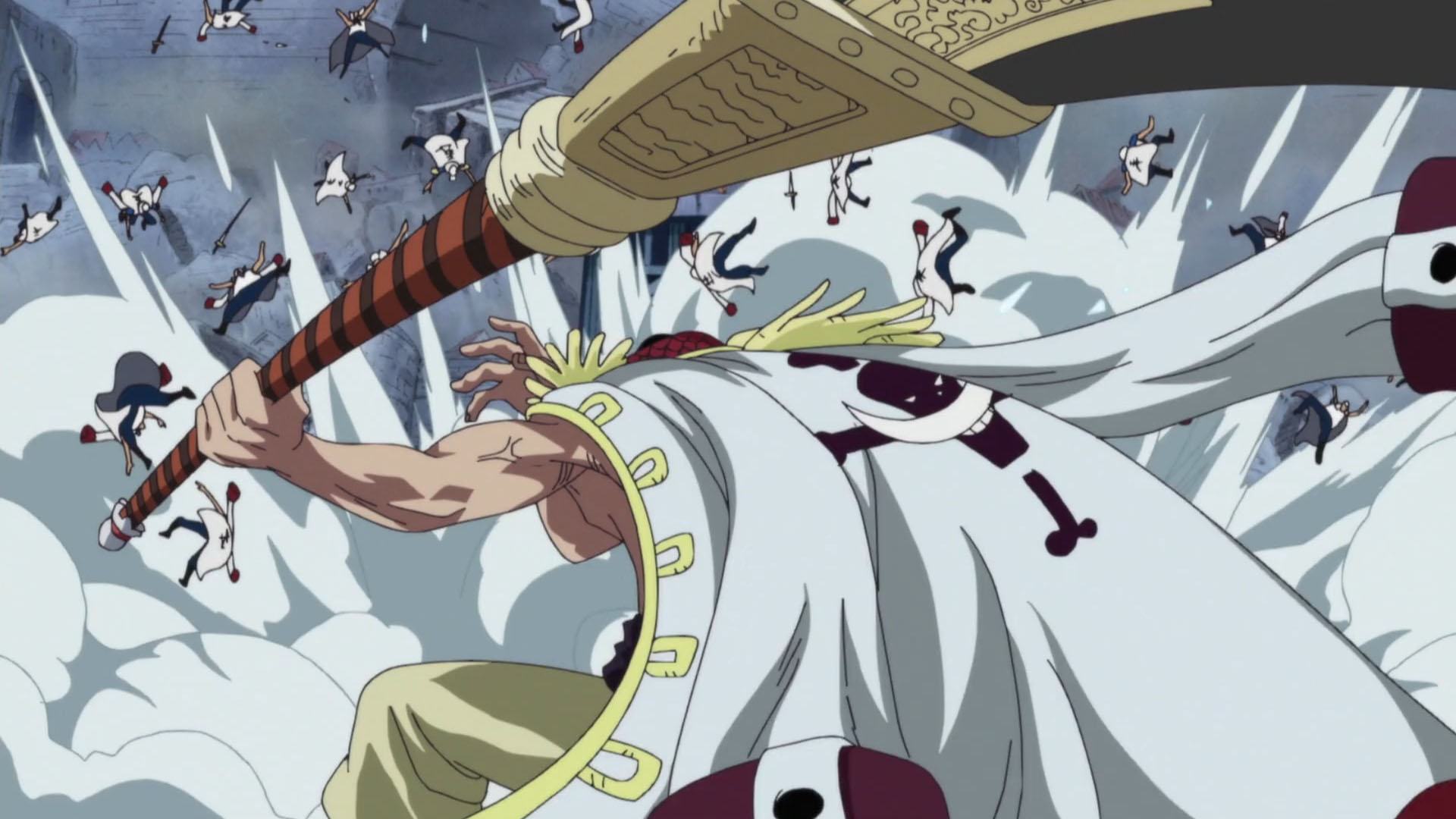 Hình nền Râu Trắng One Piece mang lại máy tính