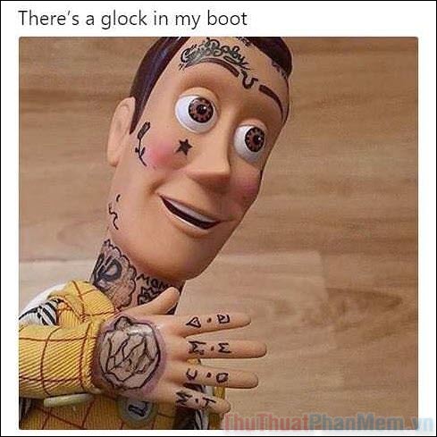 Meme theres a glock in my boot