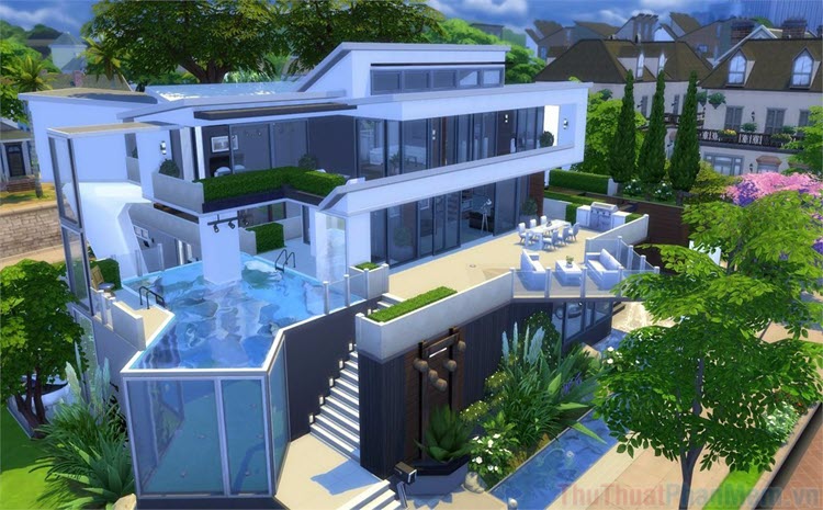 Cách tải nhà và nhân vật trong The Sims 4