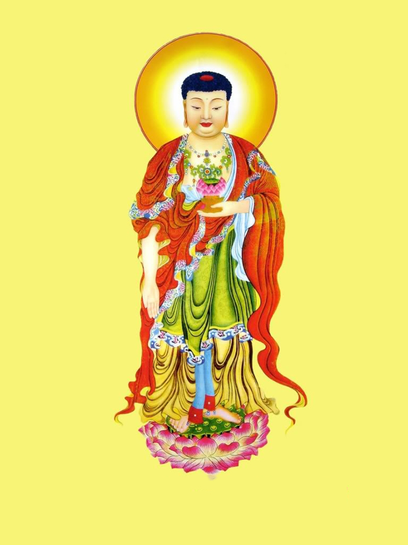 Chân dung Phật A Di Đà đẹp nhất