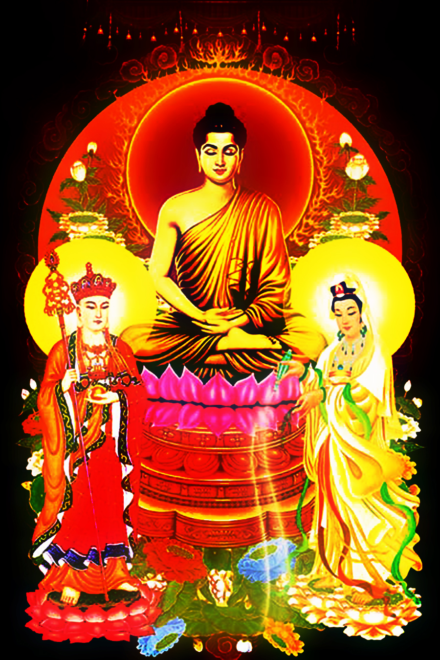 Hình ảnh Phật A Di Đà cực đẹp
