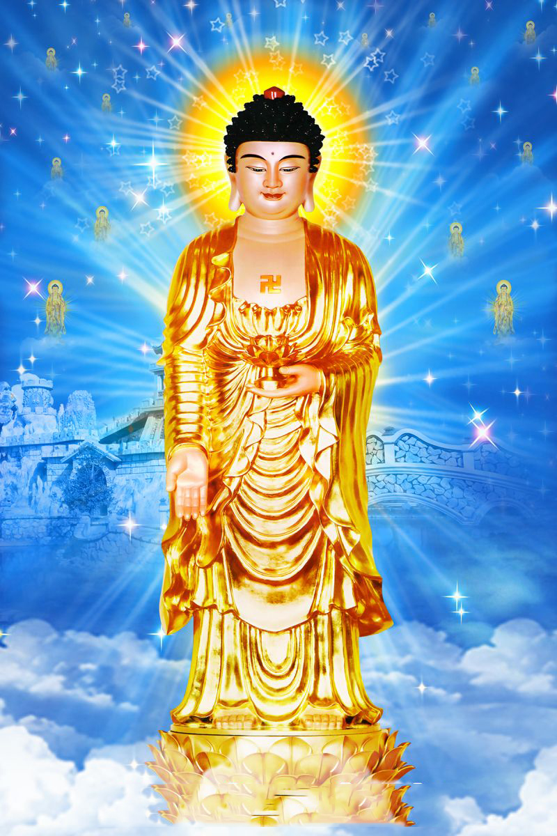 Hình ảnh Phật A Di Đà đẹp nhất