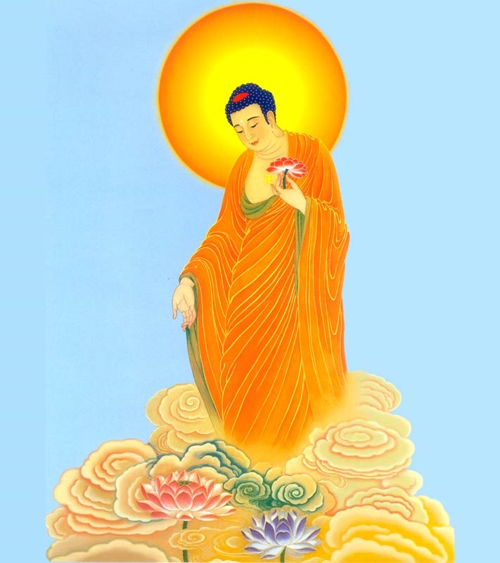 Chân dung Phật A Di Đà đẹp