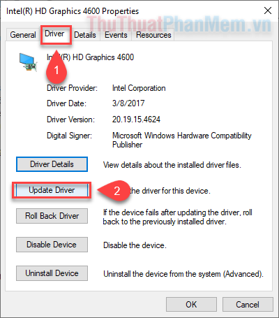 Cài đặt, sao lưu và khôi phục driver Windows 10