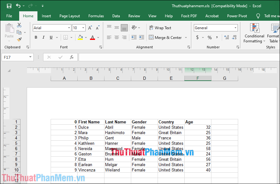Hoàn thành tạo dấu Watermark bằng hình ảnh cho file Excel